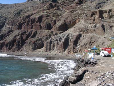 Teneriffa - Playa de las Gaviotas bei San Andres
