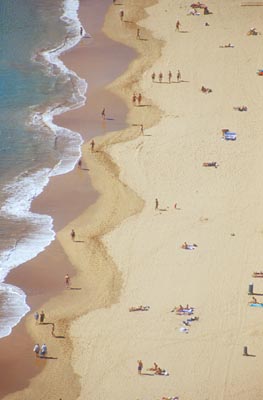 Teneriffa - Playa de las Teresitas - wunderschöner Sandstrand