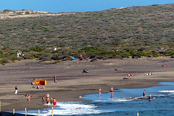 Teneriffa - Nacktbaden an der Playa de la Tejita 