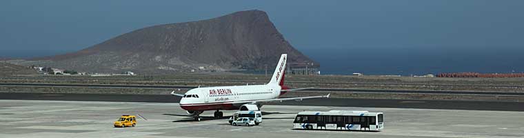 Flughafen Teneriffa Süd / Tenerife Sur / TFS