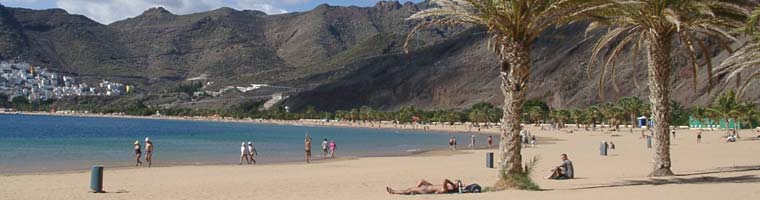 Teneriffa Playa de las Teresitas