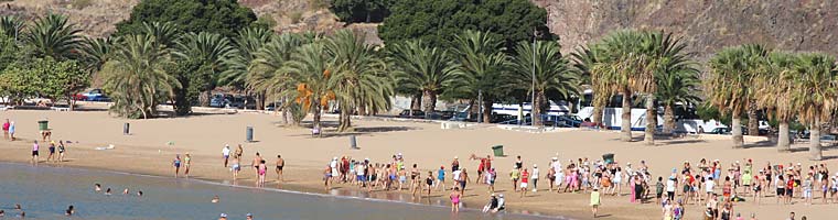 Teneriffa Playa de las Teresitas